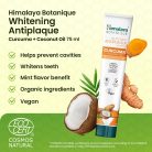 Himalaya Botanique Natúr Kurkumás Fehérítő, Lepedékeltávolító Fogkrém 75 ml