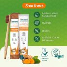 Himalaya Botanique Natúr Kurkumás Fehérítő, Lepedékeltávolító Fogkrém 75 ml