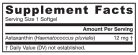 Jarrow Formulas Asztaxantin 12 mg - AstaPure® Astaxanthin 12 mg 30 Lágykapszula