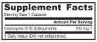 Jarrow Formulas Co-Q10 100 mg 60 Veggie Kapszula