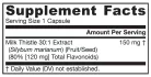 Jarrow Formulas Máriatövis 150 mg kapszula - Milk Thistle 200 Veggie Kapszula