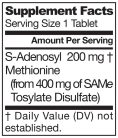 Jarrow Formulas SAMe 200 20 Tabletta