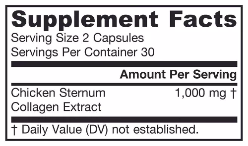 Jarrow Formulas II. Típusú Kollagén Komplex kapszula - Type II Collagen Complex 60 Kapszula