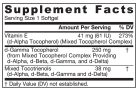 Jarrow Formulas E-vitamin kapszula - Famil-E 60 Lágykapszula
