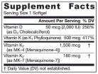 Jarrow Formulas K-vitamin kapszula - K-Right 60 Lágykapszula
