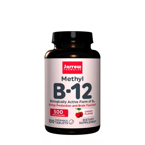 Jarrow Formulas Methyl B-12 500 mcg szopogató 100 Tabletta