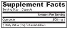 Jarrow Formulas Quercetin 500 mg 100 Veg Kapszula