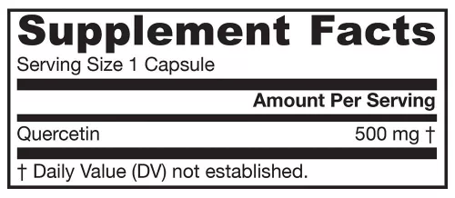 Jarrow Formulas Quercetin 500 mg 100 Veg Kapszula