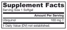 Jarrow Formulas Ubiquinol QH-Absorb 100 mg 60 Lágykapszula