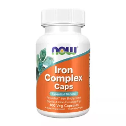   Now Foods Iron Complex Caps 100 Veg Caps 100 Vegetáriánus Kapszula