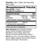 Natrol Fahéj, Króm és Biotin tabletta - Cinnamon, Chromium & Biotin 60 Tabletta