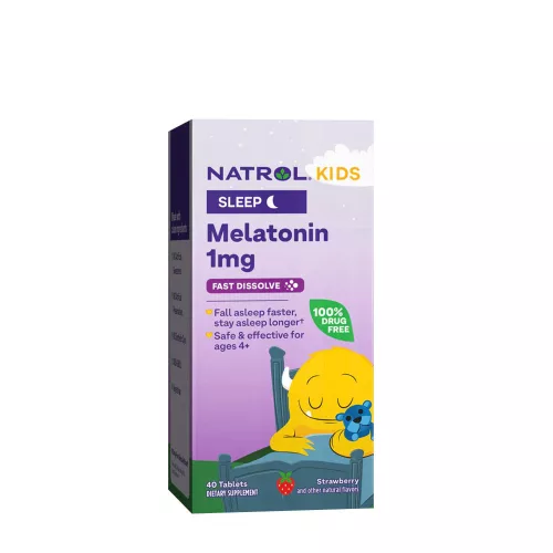 Natrol Melatonin Gyerekeknek 40 Tabletta