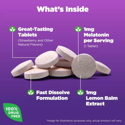 Natrol Melatonin Gyerekeknek 40 Tabletta