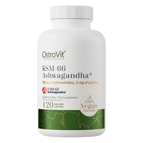 OstroVit KSM-66 Ashwagandha VEGE 120 Capsules 120 Kapszula
