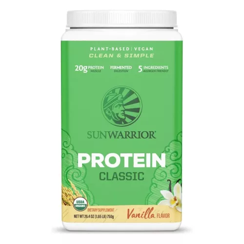Sunwarrior Protein Classic (Plant Based, Organic) 750 g
