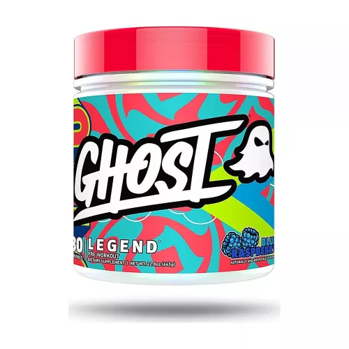 Ghost Legend Pre-Workout 645g Blue Raspberry (Kék Málna)