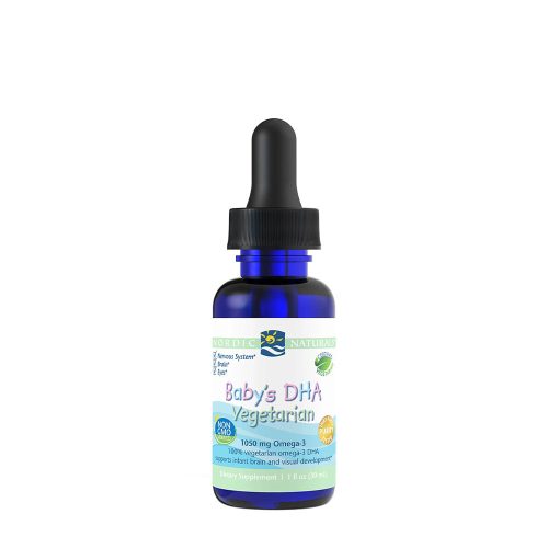 Nordic Naturals Vegetáriánus DHA 1050 mg Csecsemőknek - Baby's DHA Vegetarian 30 ml