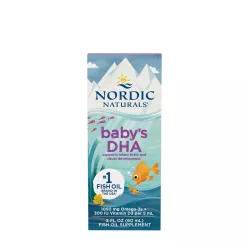   Nordic Naturals Omega-3 D-vitaminnal Csecsemőknek - Baby's Dha With Vitamin D3 1050 mg 60 ml