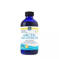   Nordic Naturals Sarkvidéki Tőkehalmáj Olaj 1060 mg - Arctic Cod Liver Oil 237 ml