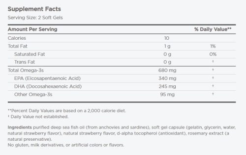 Nordic Naturals Omega Halolaj kapszula Gyerekeknek - Ultimate Omega Junior 90 Lágykapszula