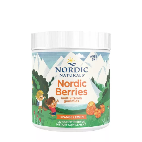 Nordic Naturals Nordic Berries Gumivitamin 120 Gumicukor