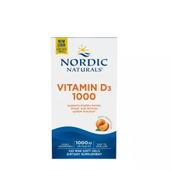 Nordic Naturals D3 Vitamin 1000 NE 120 Lágykapszula