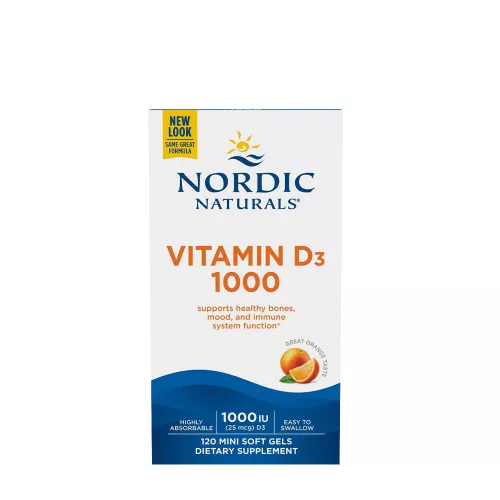 Nordic Naturals D3 Vitamin 1000 NE 120 Kapszula
