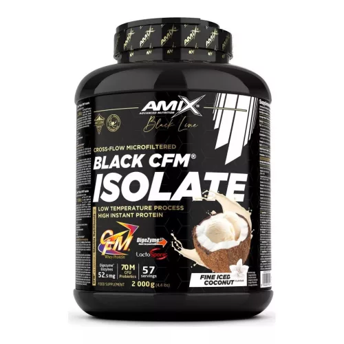 Amix Black Line Black CFM Isolate - Tejsavófehérje izolátum 2000 g