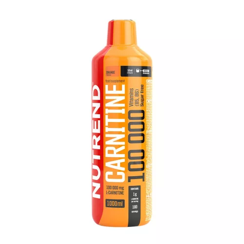 Nutrend Carnitine 100.000 - Folyékony L-karnitin 1000 ml