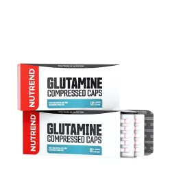 Nutrend Glutamine Compressed Caps - L-glutamin 120 Kapszula