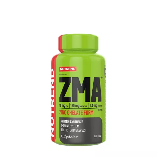 Nutrend ZMA - Cink, Magnézium és B-6 Vitamin 120 Kapszula