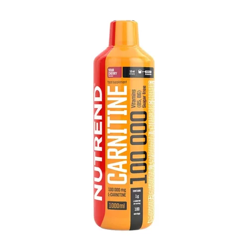 Nutrend Carnitine 100.000 - Folyékony L-karnitin 1000 ml