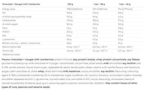 Nutrend Excelent Protein Bar Double 85 g