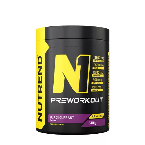 Nutrend N1 Preworkout - Edzés előtti energizáló 510 g