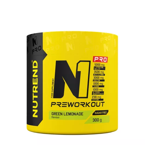Nutrend N1 Pro Preworkout - Edzés előtti energizáló 300 g