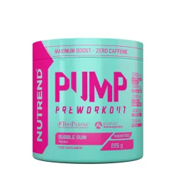  Nutrend Pump Preworkout - Stimulánsmentes edzés előtti 225 g
