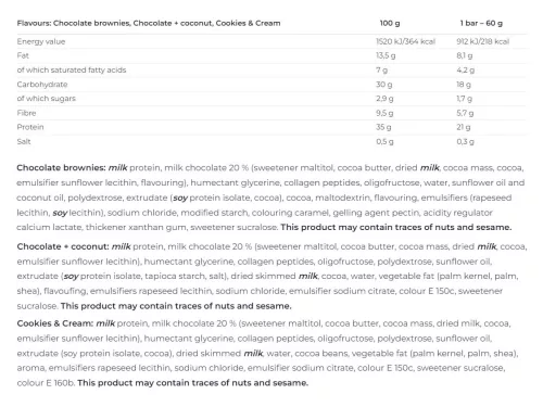 Nutrend Qwizz Protein Bar 60 g