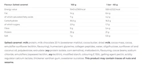 Nutrend Qwizz Protein Bar 60 g