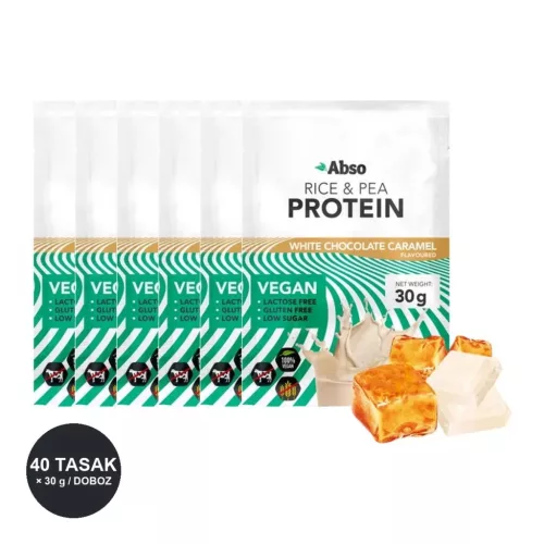 AbsoRice Rice & Pea Protein - Vegán Fehérjepor 40x30 g