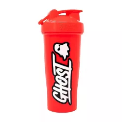 Ghost Lifestyle Logo Shaker Bottle Infrared (Piros) 800 ml
