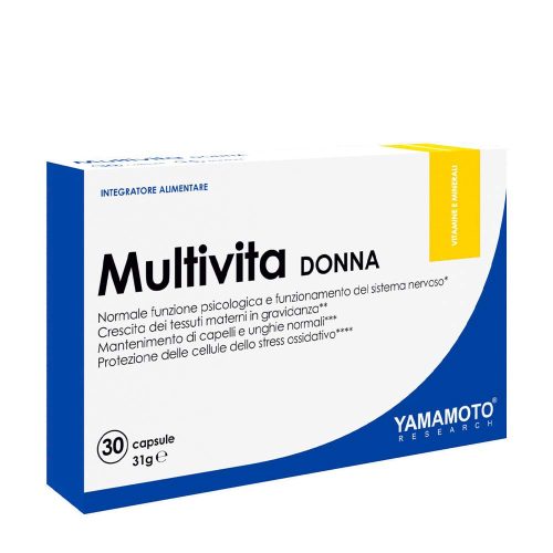 Yamamoto Research Multivitamin kapszula Nőknek - Multivita DONNA 30 Kapszula