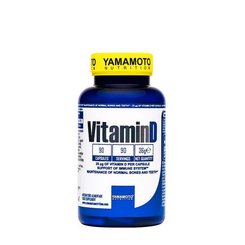 Yamamoto Research Vitamin D 25 mcg 90 Kapszula