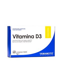 Yamamoto Research Vitamina D3 50 mcg 60 Tabletta