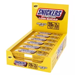   S&M Karton HiProtein Bar 12x57g SNICKERS LOW SUGAR PEANUT BUTTER (Mogyoróvaj)