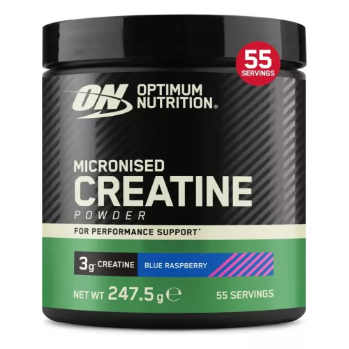 Optimum Nutrition Micronised Creatine Powder 247,5g Blue Raspberry (Kék Málna)