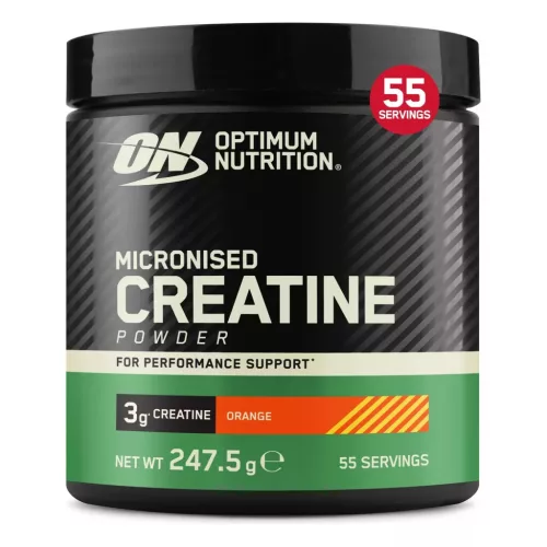 Optimum Nutrition Micronised Creatine Powder 247,5g Orange (Narancs)