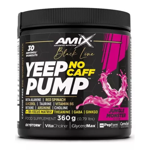 Amix TM Black Line Yeep Pump No Caff 360 g