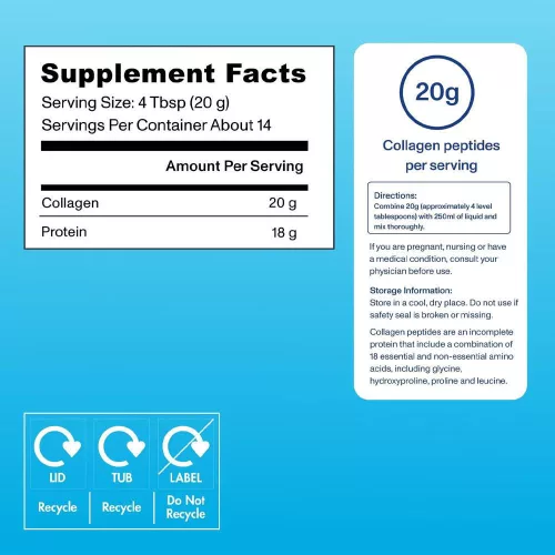 Vital Proteins Kollagén Peptid por - Collagen Peptides 284 g