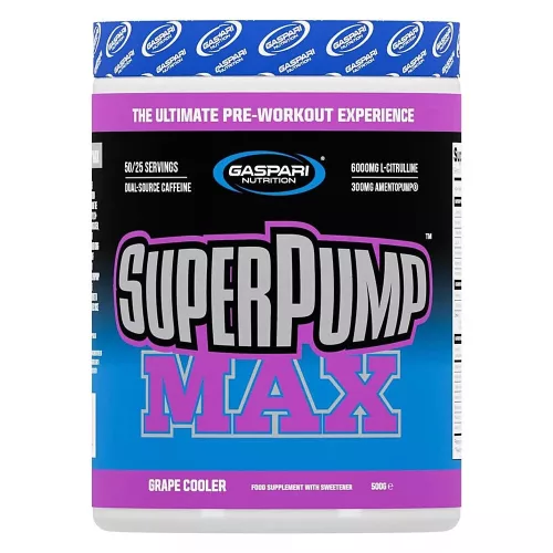Gaspari Nutrition SuperPump Max 500g Grape Cooler (Szőlő)