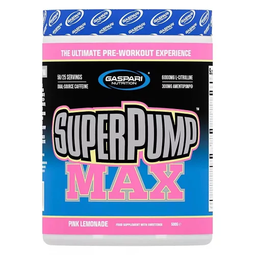 Gaspari Nutrition SuperPump Max 500g Pink Lemonade (Limonádé)